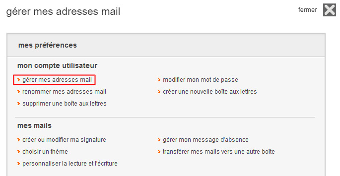 Comment supprimer votre adresse mail Orange ( alias ) ?