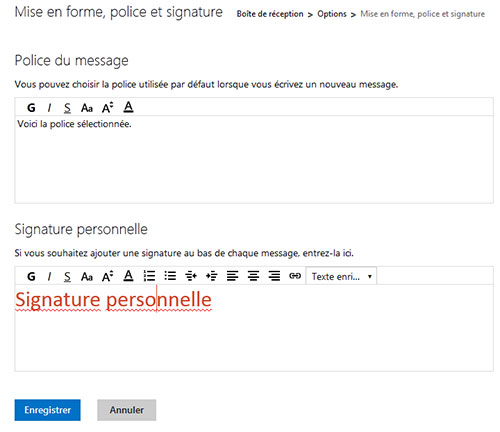 Comment configurer votre Signature Hotmail