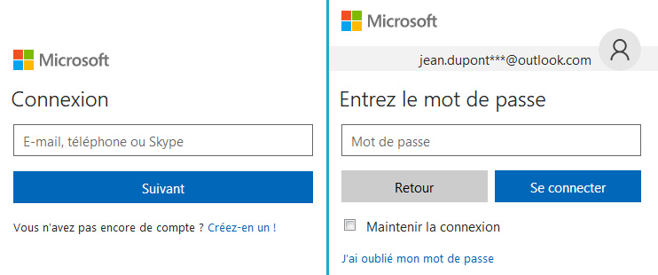 Hotmail se connecter