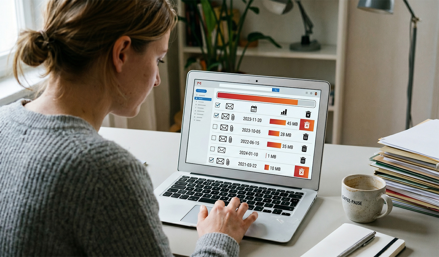 Boîte mail saturée ? Comment retrouver et supprimer les e-mails qui occupent le plus d’espace