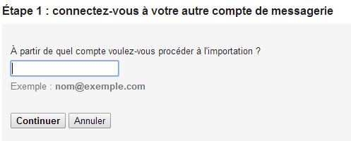 Comment fusionner des boîtes aux lettres à l'aide de Gmail