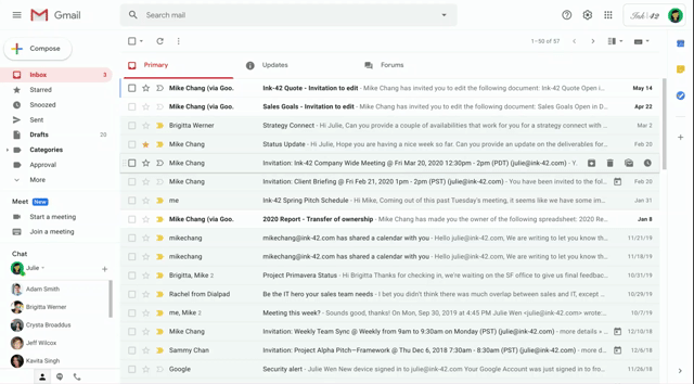 Gmail : une mise à jour pour améliorer son apparence