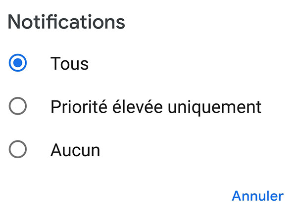 Comment gérer vos notifications Gmail avec votre téléphone Android