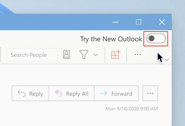 Le nouvel Outlook pour Windows disponible en test