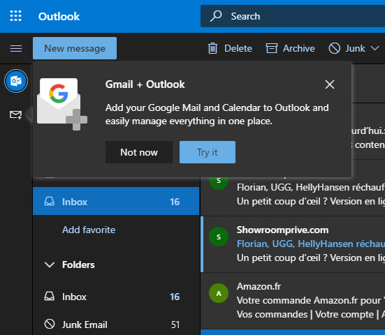 Microsoft : un projet d'intégration de Gmail et Google Drive dans Outlook.com en vue