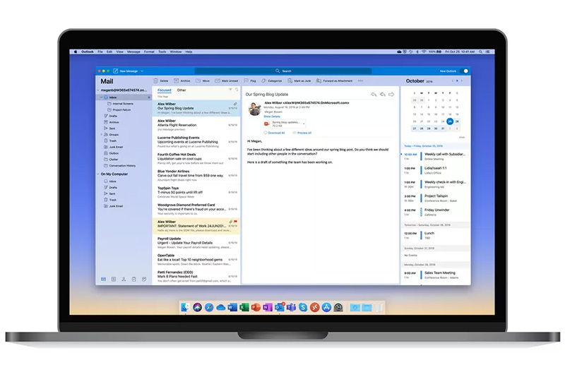 Microsoft Outlook fait peau neuve sur iOS et macOS