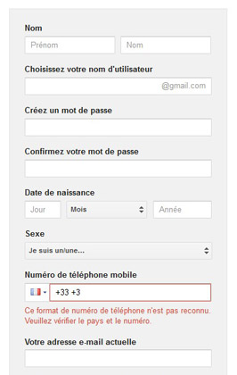 comment enregistrer un compte gmail