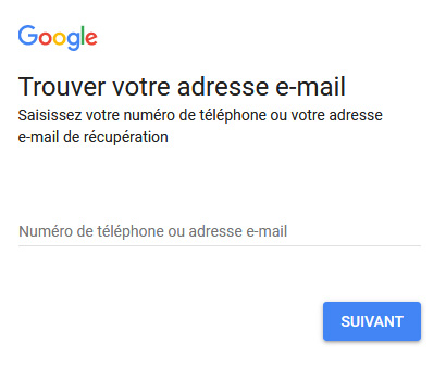 Gmail : Des problèmes de connexion ? Adresse e-mail oublié