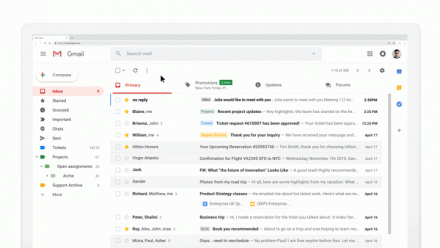 Gmail : Qu’y a-t-il de nouveau avec le programme AMP ?