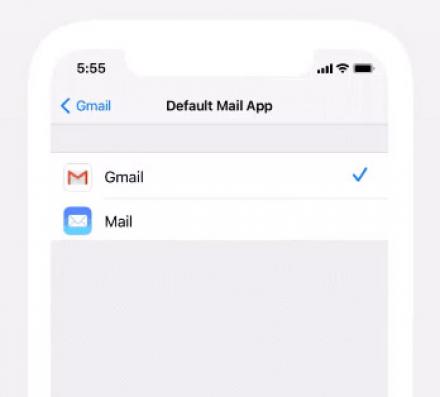 Faites de Gmail votre messagerie par défaut sur iOS 14