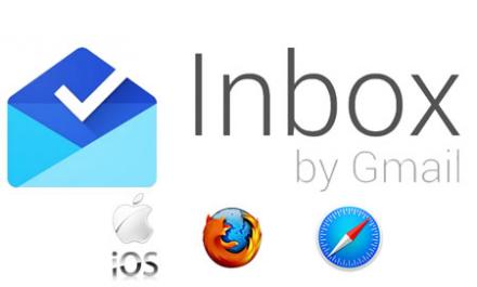 Google Inbox aux Ipads, à Safari et à Firefox