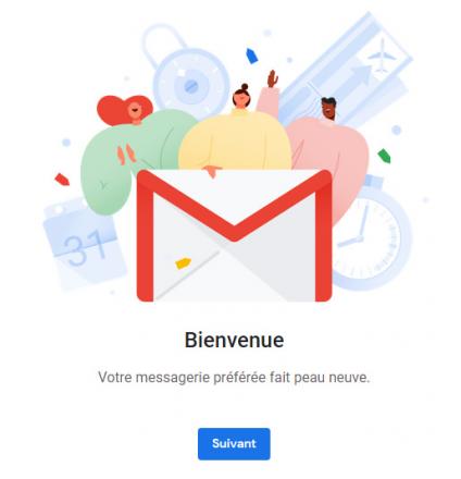 Nouvelle version de Gmail - 2018