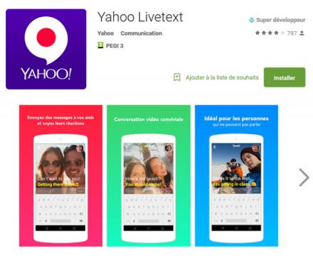 Yahoo Livetext - Video Chat