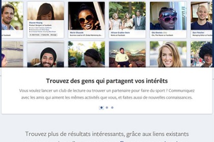 Recherche dans le graphe Facebook