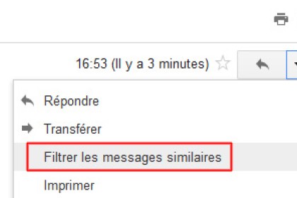 Comment créer un filtre ?