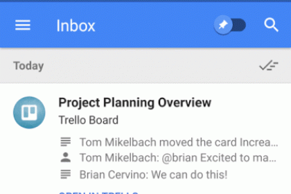 La nouvelle boîte de réception de la messagerie de Gmail