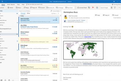 Outlook, pour une meilleure apparence sur Windows et sur le Web