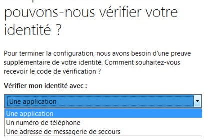 Outlook.com : Configurer la vérification en deux étapes